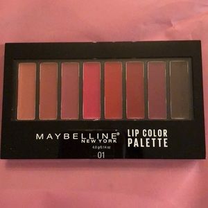 Maybelline lip color palette 01